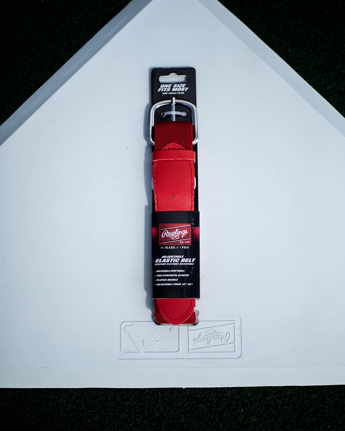 Rawlings | Elastic Game Day Belt | Baseball/Softball | Adult/Youth | Multiple Colors