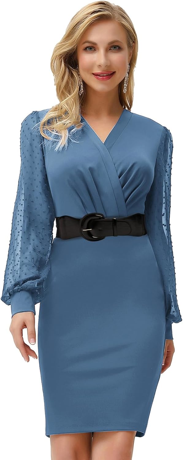 Alternative view of GRACE KARIN Women's Wide Stretchy Cinch Belt 3 Inch Vintage Chunky Buckle Belts S-XXXXL