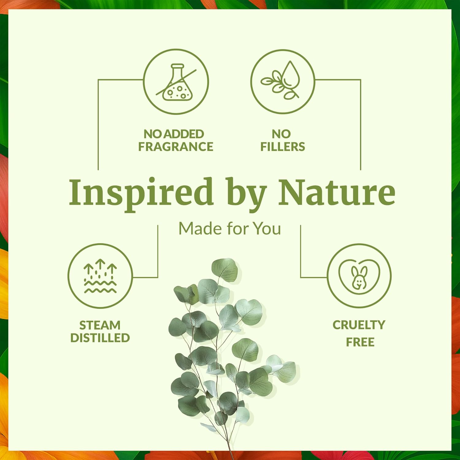 Alternative view of SVA Eucalyptus Essential Oil Organic u2013 16 Fl Oz u2013 100% Natural Organic Eucalyptus Oil for Hair, Face, Skin Care, Diffuser, Aromatherapy, Scalp, Body Massage, Soap and Candle Making