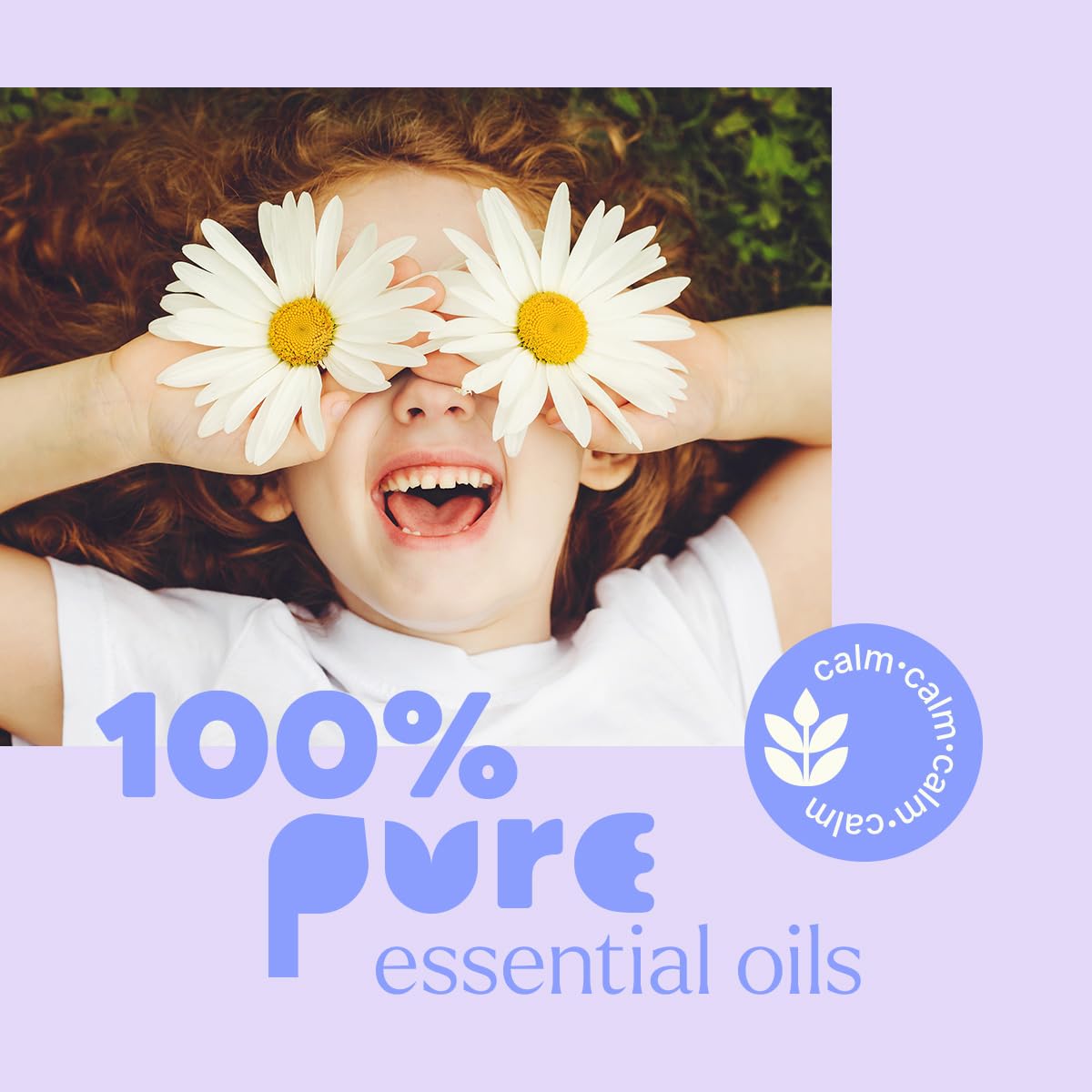 Plant Therapy Kids Calming The Child Essential Oil Blend 10 mL (1/3 oz), 100% Pure, KidSafe, Undiluted, Relaxing Aromatherapy for Sleep, and Stress Relief