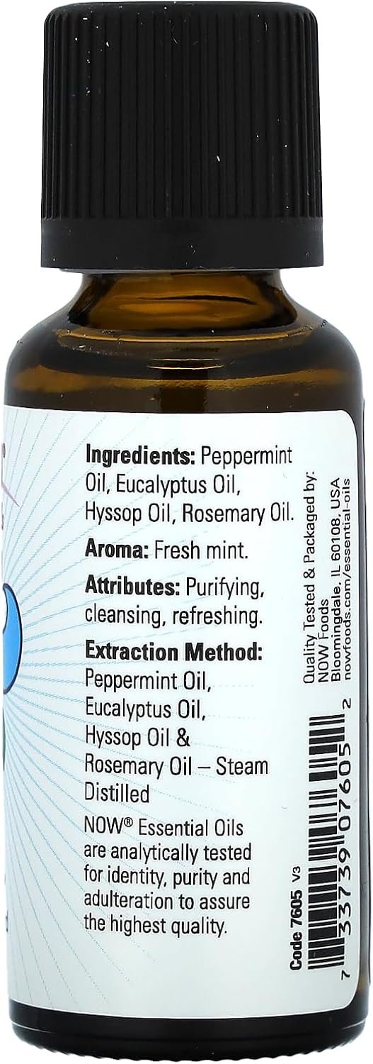 NOW Clear The Air Essential Oil Blend, 1-Ounce