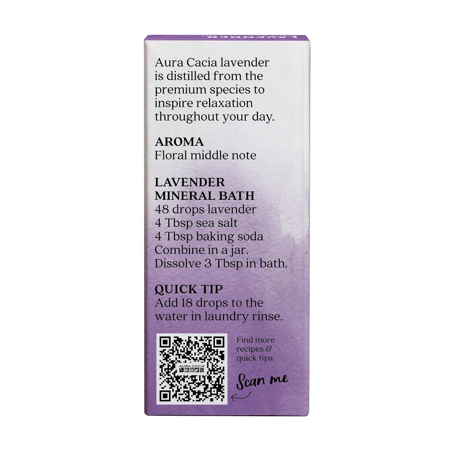 Aura Cacia 100% Pure Lavender Essential Oil, 0.5 fl. oz, Calm Relaxing Aroma, Therapeutic Grade, Ethically Sourced Lavender