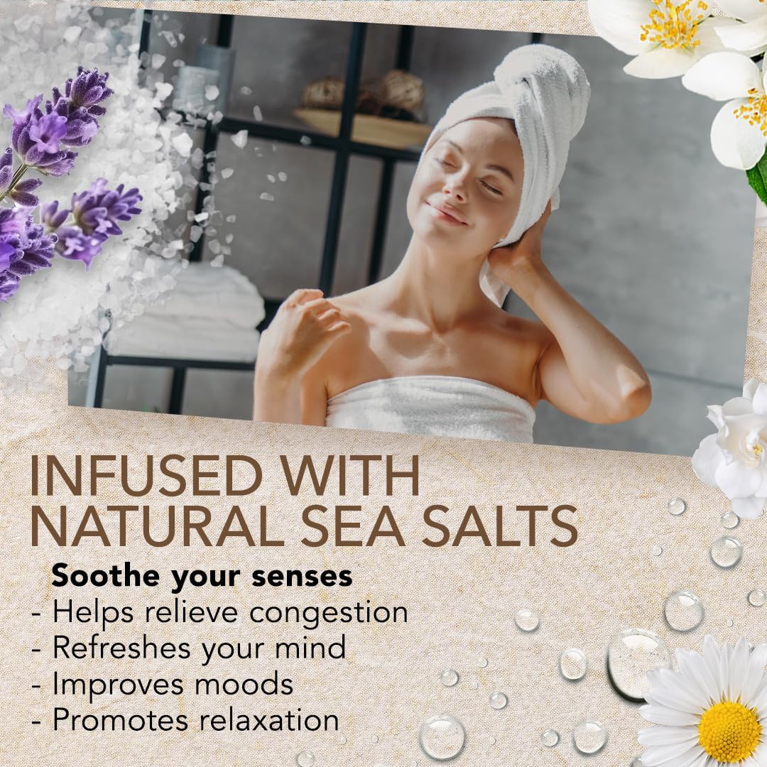 Alternative view of Shower Steamers Aromatherapy - Birthday Gifts for Women and Men - Shower Bombs Aromatherapy, Spa Day Essentials, Relaxation Spa Gifts - Self Care Stocking Stuffers (Lavender 8 Count)