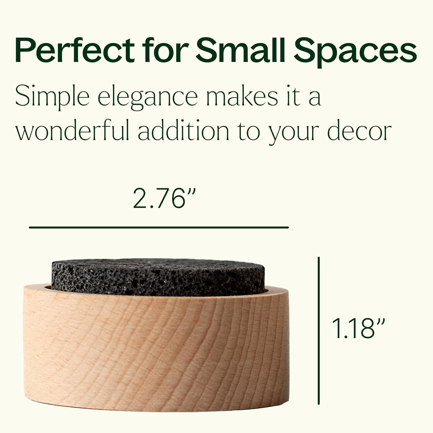 Alternative view of Plant Therapy Lava Rock Passive Diffuser for Essential Oils Great for Decorating at Home, Office or Car, and Gift-Giving