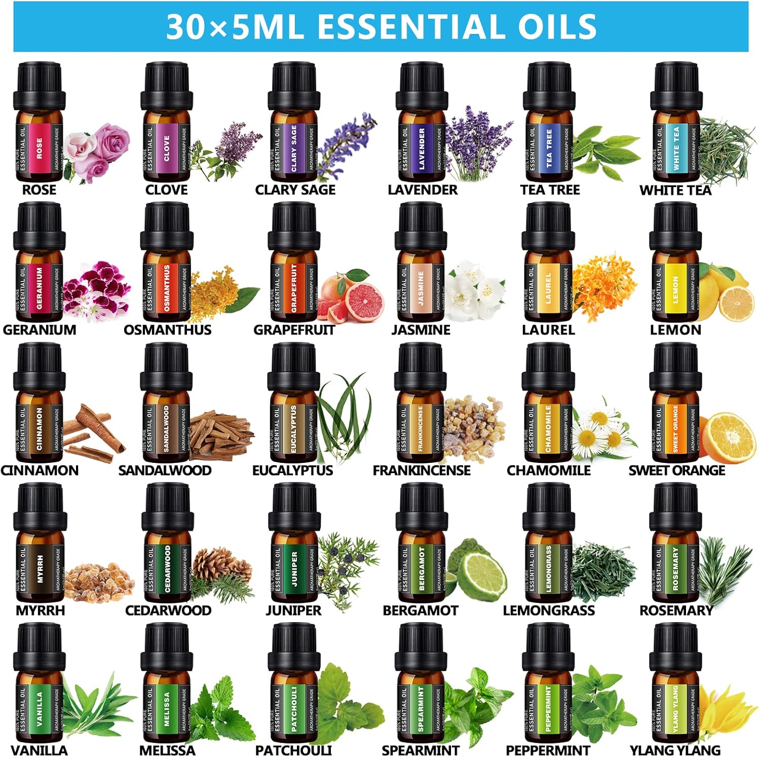 SACATR Aroma Diffiser with Essential Oils Set, 550 ML Essential Oil Diffuser with Remote, Ultrasonic Technology Aromatherapy Diffusers Auto Shut-Off for Office, Home