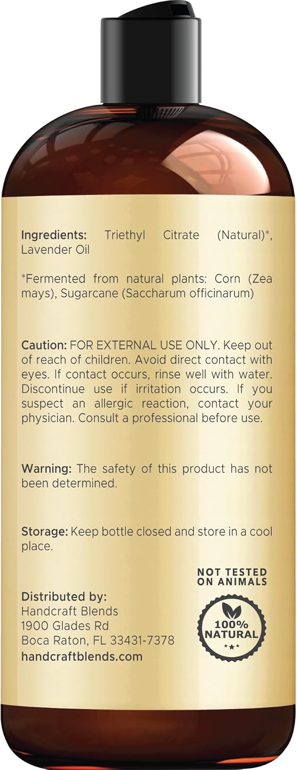 Alternative view of Handcraft Blends Lavender Essential Oil - Huge 16 Fl Oz - for Candle Making, Soap Making, Diffusers, and Aromatherapy