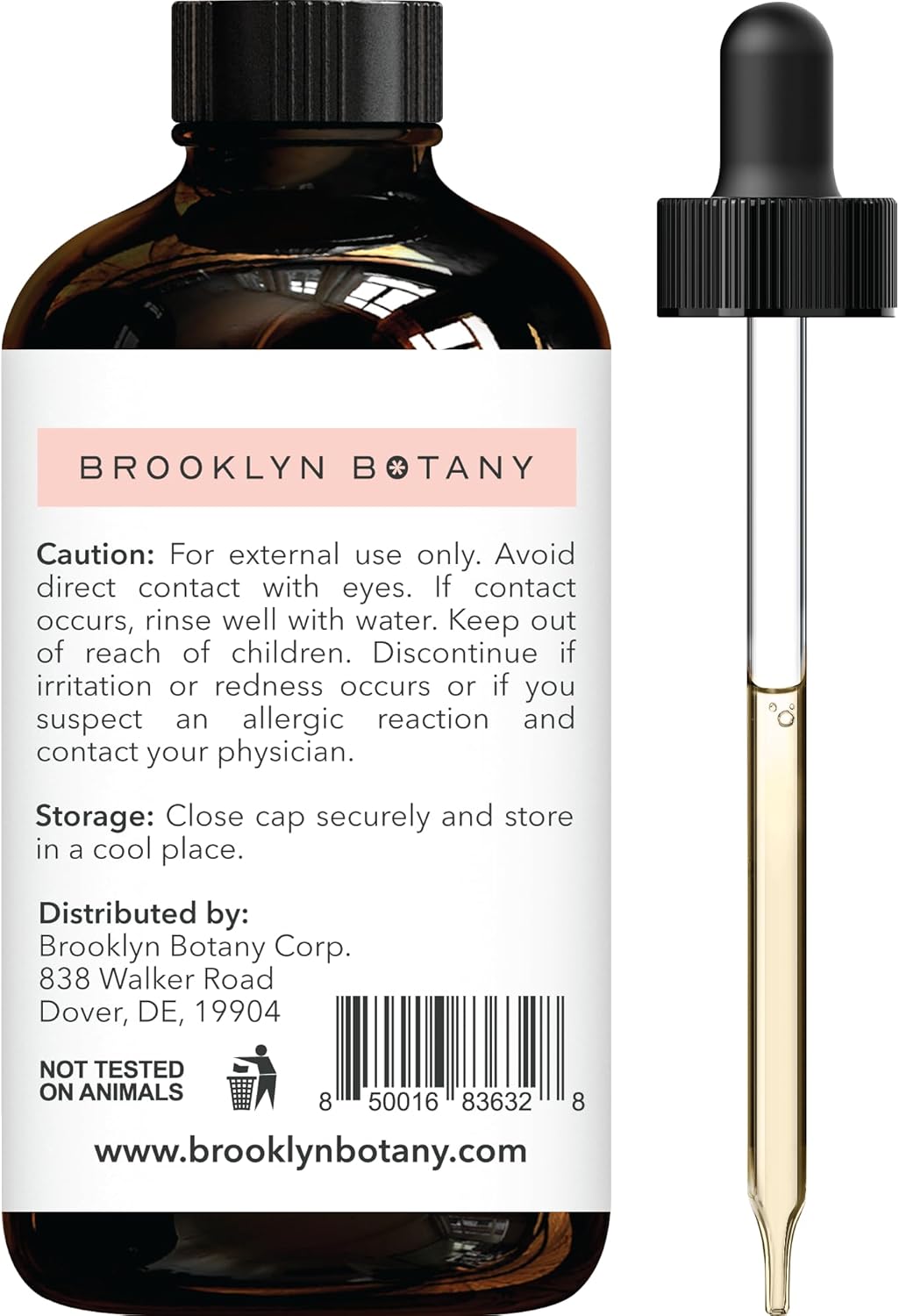 Alternative view of Brooklyn Botany Peppermint Essential Oil - Huge 4 Fl Oz - 100% Pure and Natural - Premium Grade with Dropper - for Aromatherapy and Diffuser