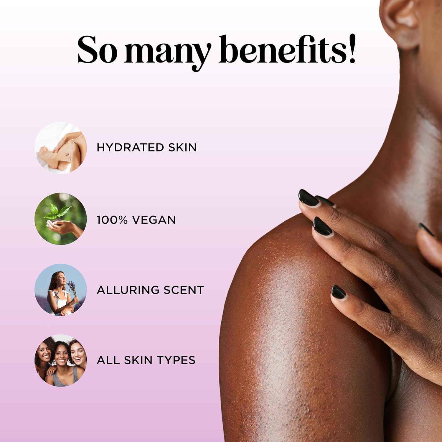 Alternative view of Aromatherapy Sensual Massage Oil for Couples - Relaxing Lavender Massaging Oil for Massage Therapy with Vitamin E Jojoba & Sweet Almond - Naturally Scented Vegan Non GMO & Gluten Free (16 Fl Oz)