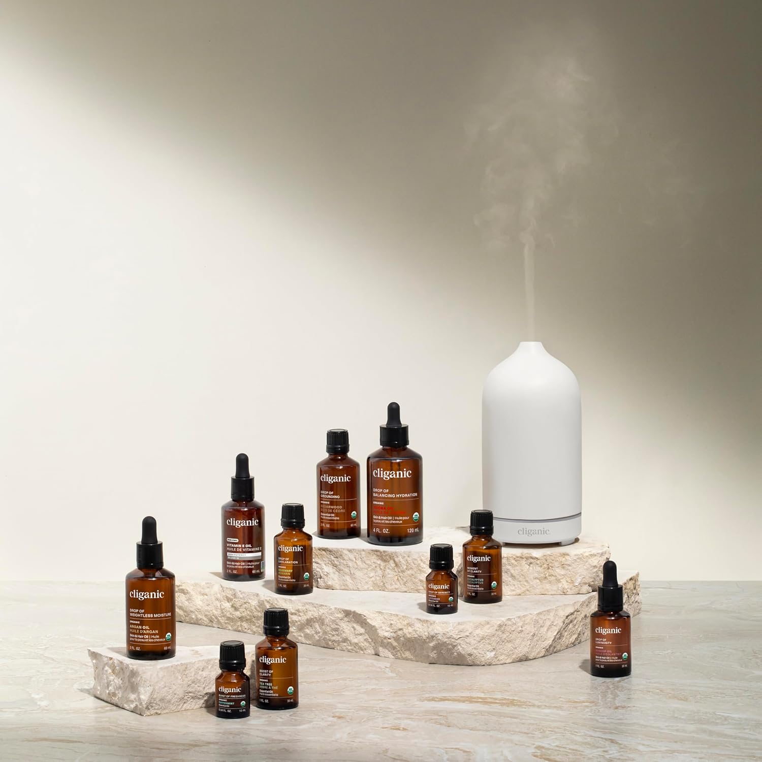 Alternative view of Cliganic Organic Lavender Essential Oil - 100% Pure Natural Undiluted, for Aromatherapy Diffuser | Non-GMO Verified (Packaging May Vary)