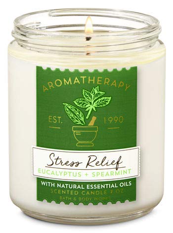 Alternative view of Bath & Body Works Aromatherapy Stress Relief Diffuser, Prime Spa Gift Set Wellness Bundle, Eucalyptus Spearmint Body Lotion + Body Wash & Foam Bath + Wick Candle, Relax Essential Oils