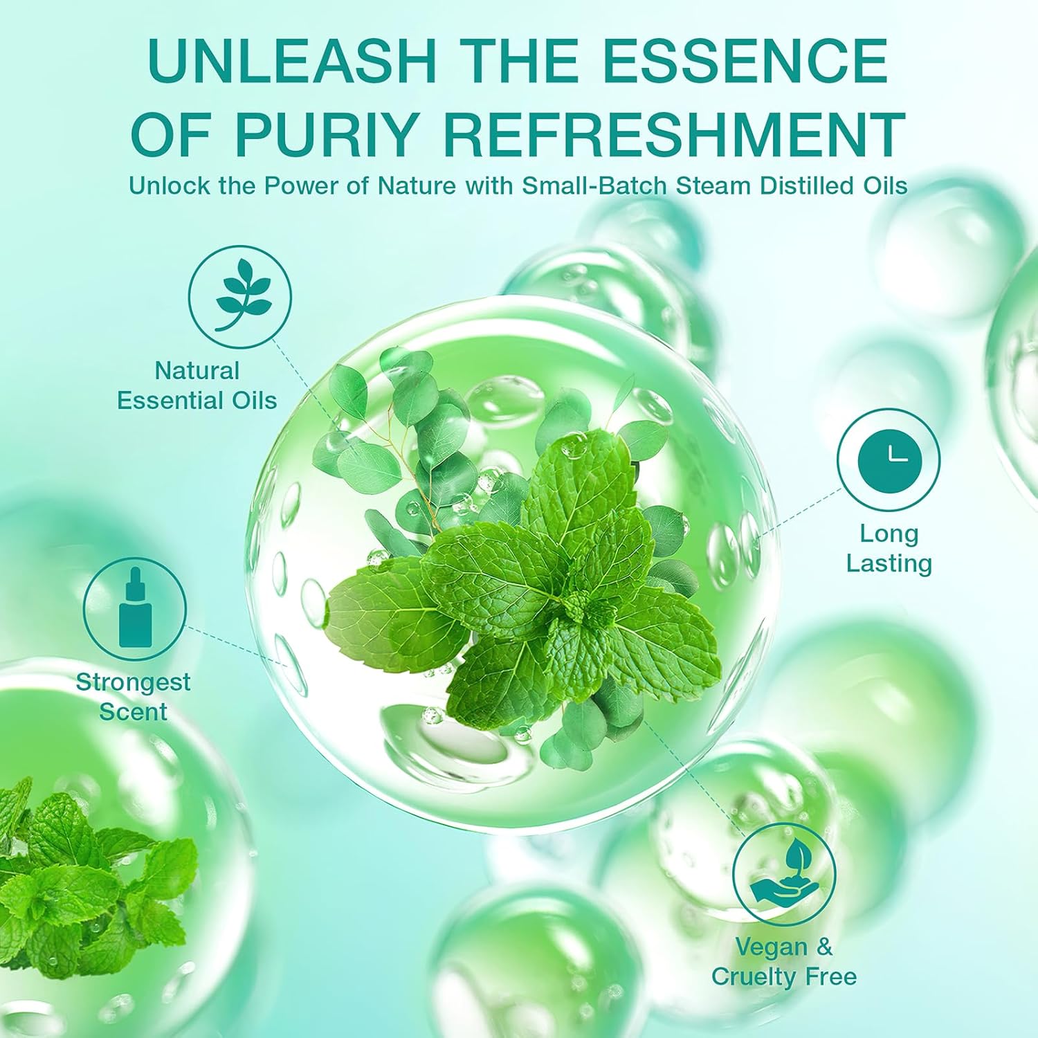 Shower Steamers Aromatherapy - 18 Pack Birthday Gifts for Women Men, Eucalyptus for Shower, Nasal Relief, Self Care Spa Gifts for Women - Eucalyptus & Mint, Valentines Day Gifts for Her Him Wife