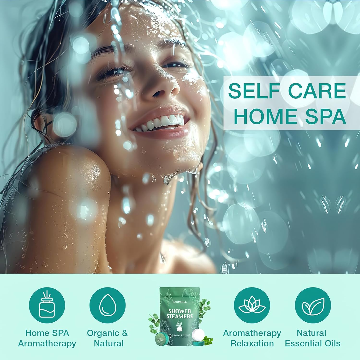 Alternative view of Shower Steamers Aromatherapy - 18 Pack Birthday Gifts for Women Men, Eucalyptus for Shower, Nasal Relief, Self Care Spa Gifts for Women - Eucalyptus & Mint, Valentines Day Gifts for Her Him Wife