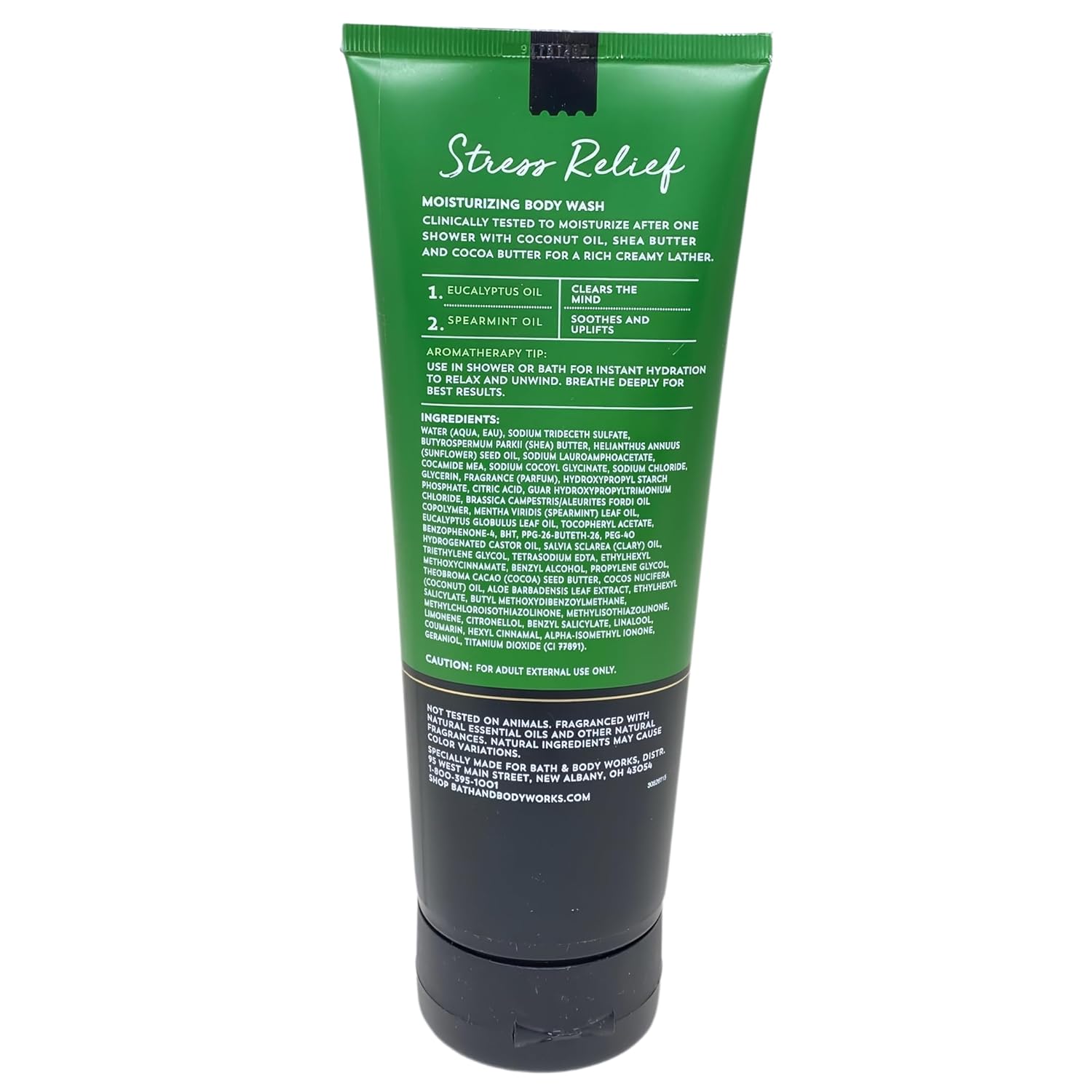 Alternative view of Bath & Body Works Aromatherapy Stress Relief Eucalyptus Spearmint Moisturizing Body Wash, Ultimate Hydration Body Cream and Essential Oil Mist with a Fresh Forest Bar Soap