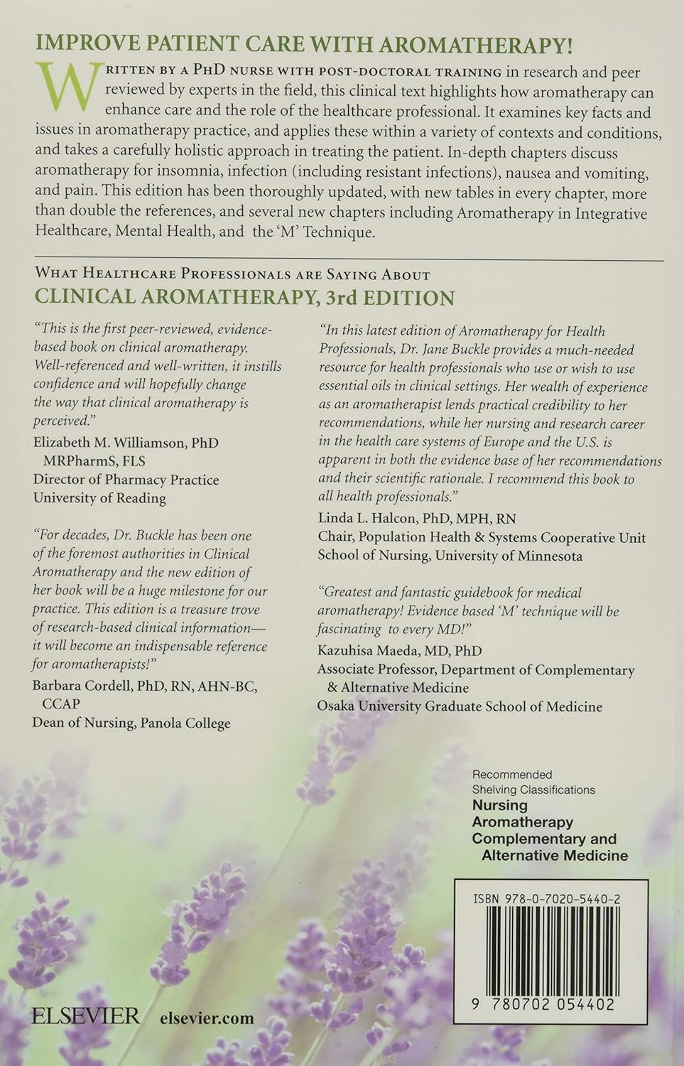 Clinical Aromatherapy: Essential Oils in Healthcare