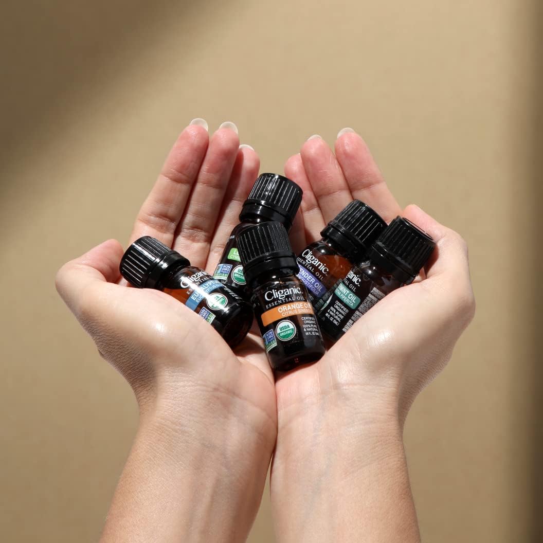 Alternative view of Cliganic Organic Lavender Essential Oil, 1oz - 100% Pure Natural Undiluted, for Aromatherapy Diffuser | Non-GMO Verified (Packaging May Vary)