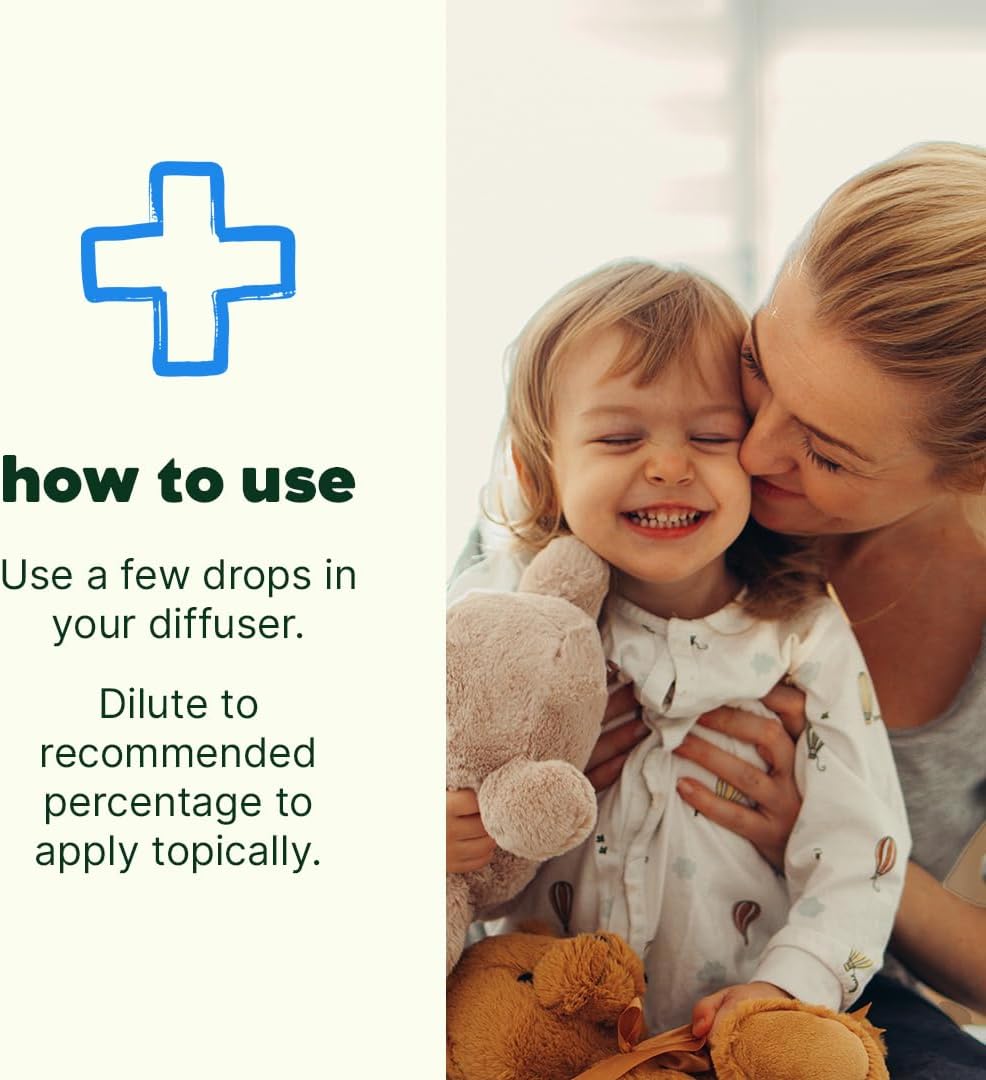 Plant Therapy KidSafe The Essentials Blend Set 100% Pure, Undiluted, Therapeutic Grade, KidSafe Essential Oils for Calming, Sleep, and Immune Support, 10 ml (1/3 oz) Each