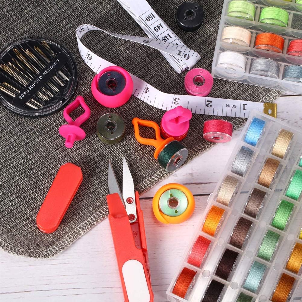 Fbshicung 100pcs Thread Spool Savers - Prevent Thread Tails from Unwinding for Sewing and Embroidery Machine Spools