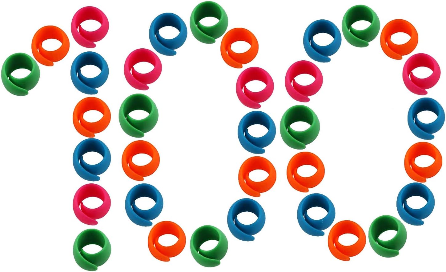 Alternative view of Fbshicung 100pcs Thread Spool Savers - Prevent Thread Tails from Unwinding for Sewing and Embroidery Machine Spools