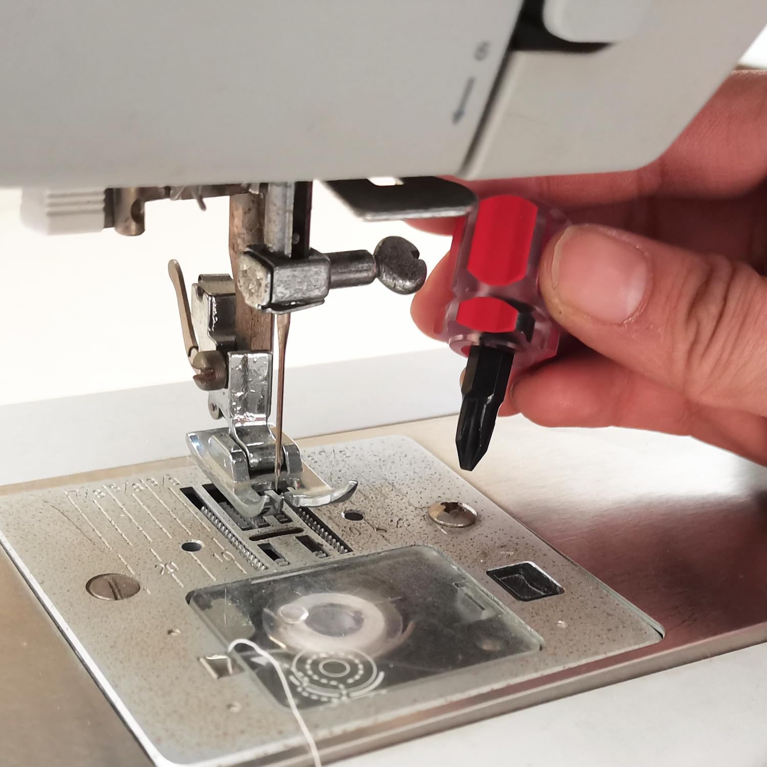 Alternative view of HONEYSEW Flat and Stubby Screwdriver Set Mini Stubby Tools Sewing Notions For Sewing Machine