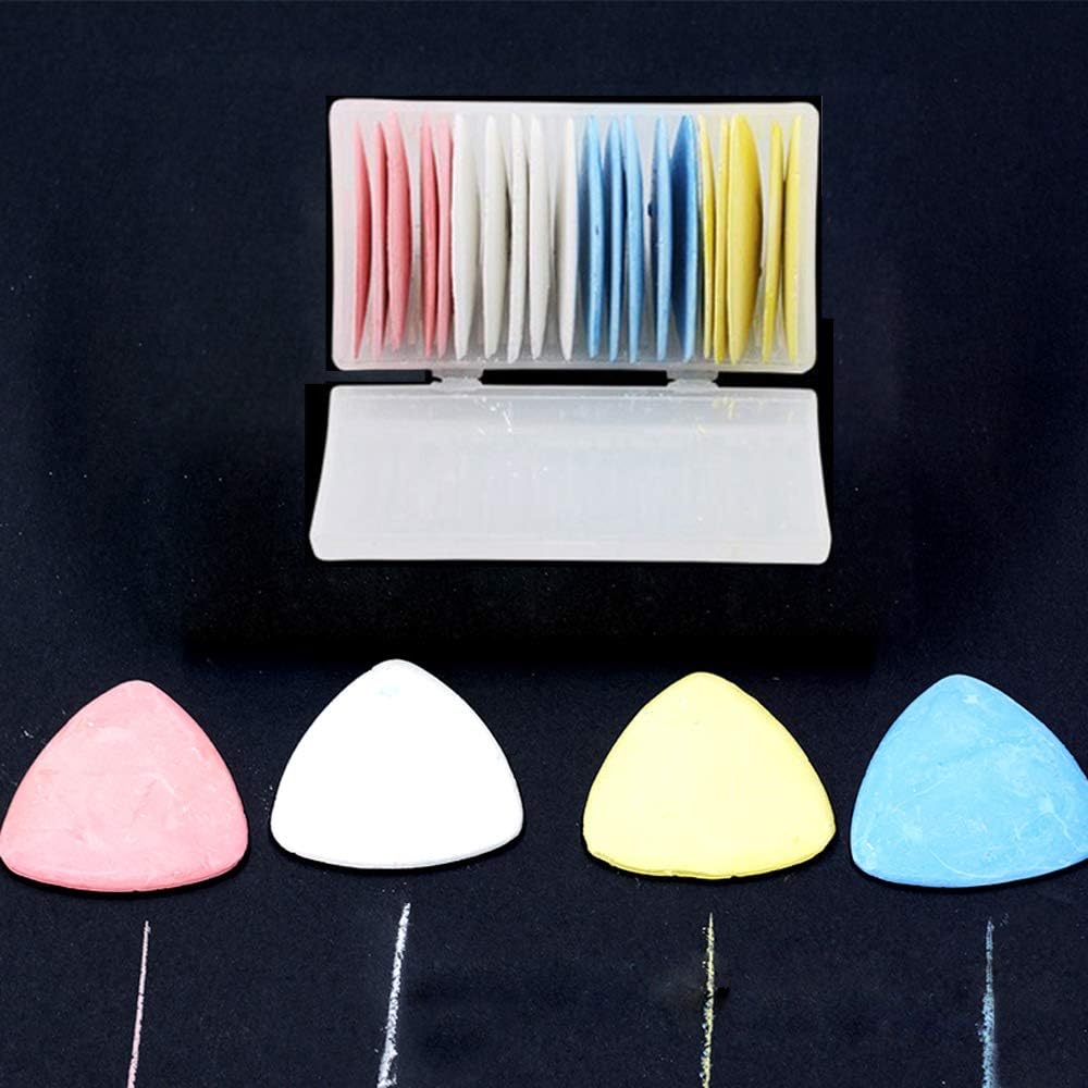 Lohas Select Professional Tailors Chalk Triangle Tailor's Fabric Marker Chalk - Sewing Notions & Accessories?20 Pack