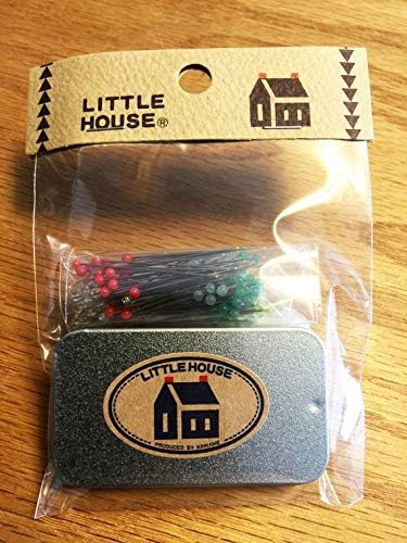 Little House Japanese Sewing Notions - Dressmaker's Pins with Tin