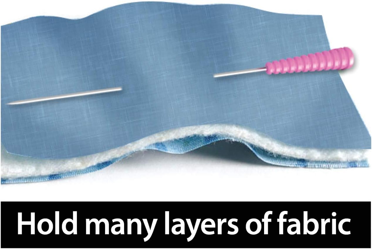 Alternative view of Taylor Seville Originals Comfort Grip Magic Pins Extra Long Regular -Quilting Supplies-Sewing Supplies-Sewing Notions-50 Count