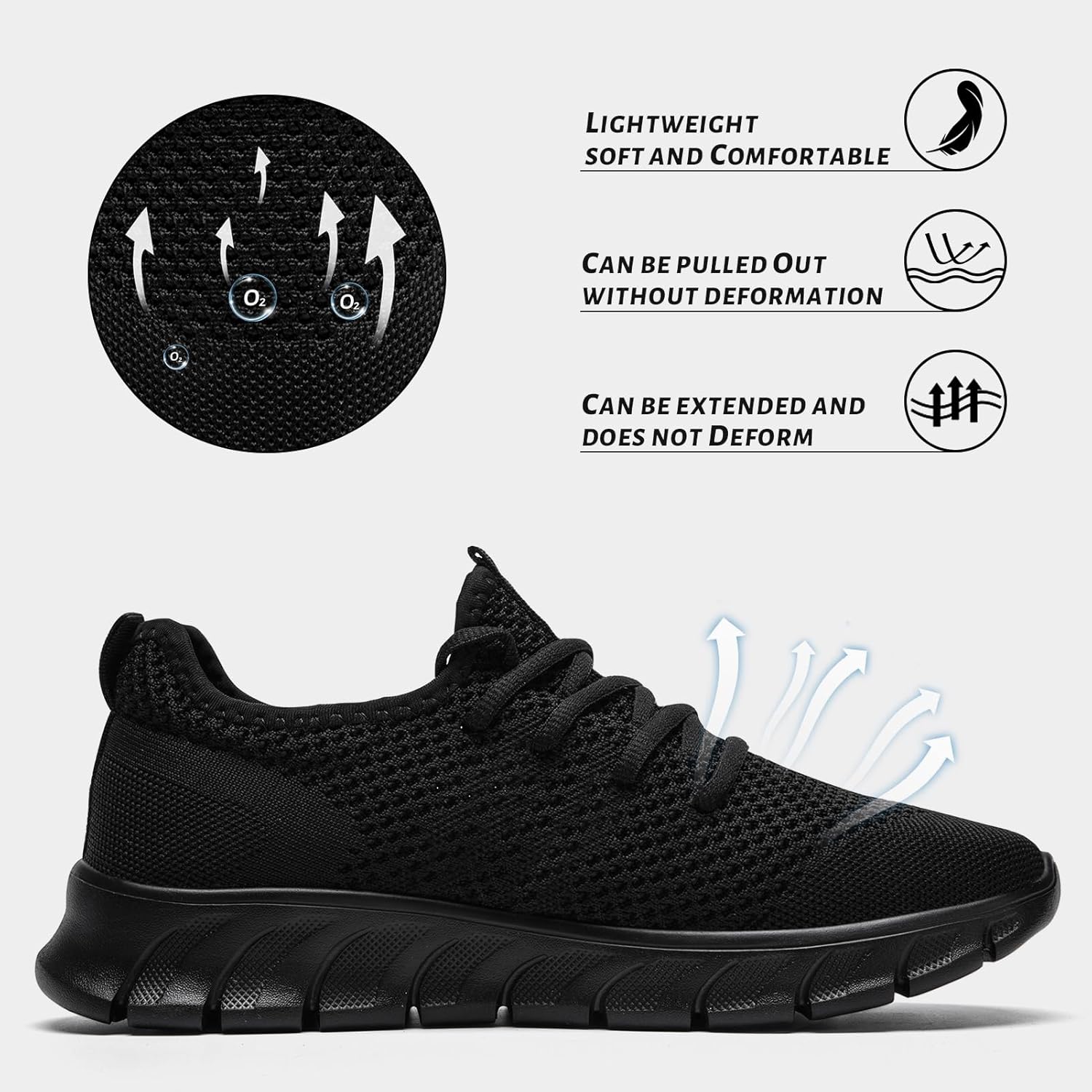 Alternative view of GDEKLO Womens Shoes Running Sneakers Tennis Non Slip Walking Gym Workout Athletic Comfortable Fashion saport Casual Shoe