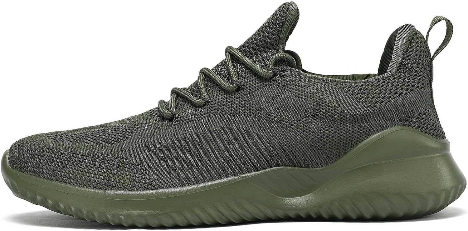Alternative view of Kapsen Men's Non Slip Running Shoes Ultra Light Breathable Casual Walking Shoes Fashion Sneakers Mesh Workout Sports Shoes