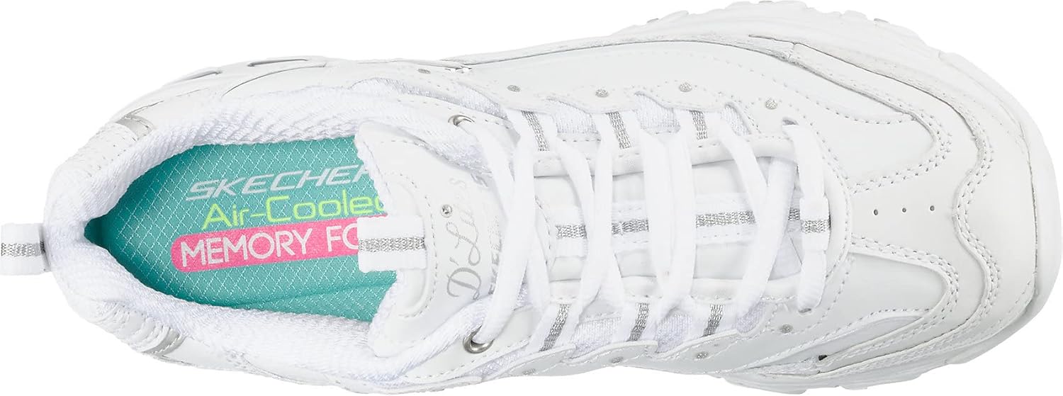 Skechers Women's D'Lites Fresh Start Memory Foam Sneakers - Image 7