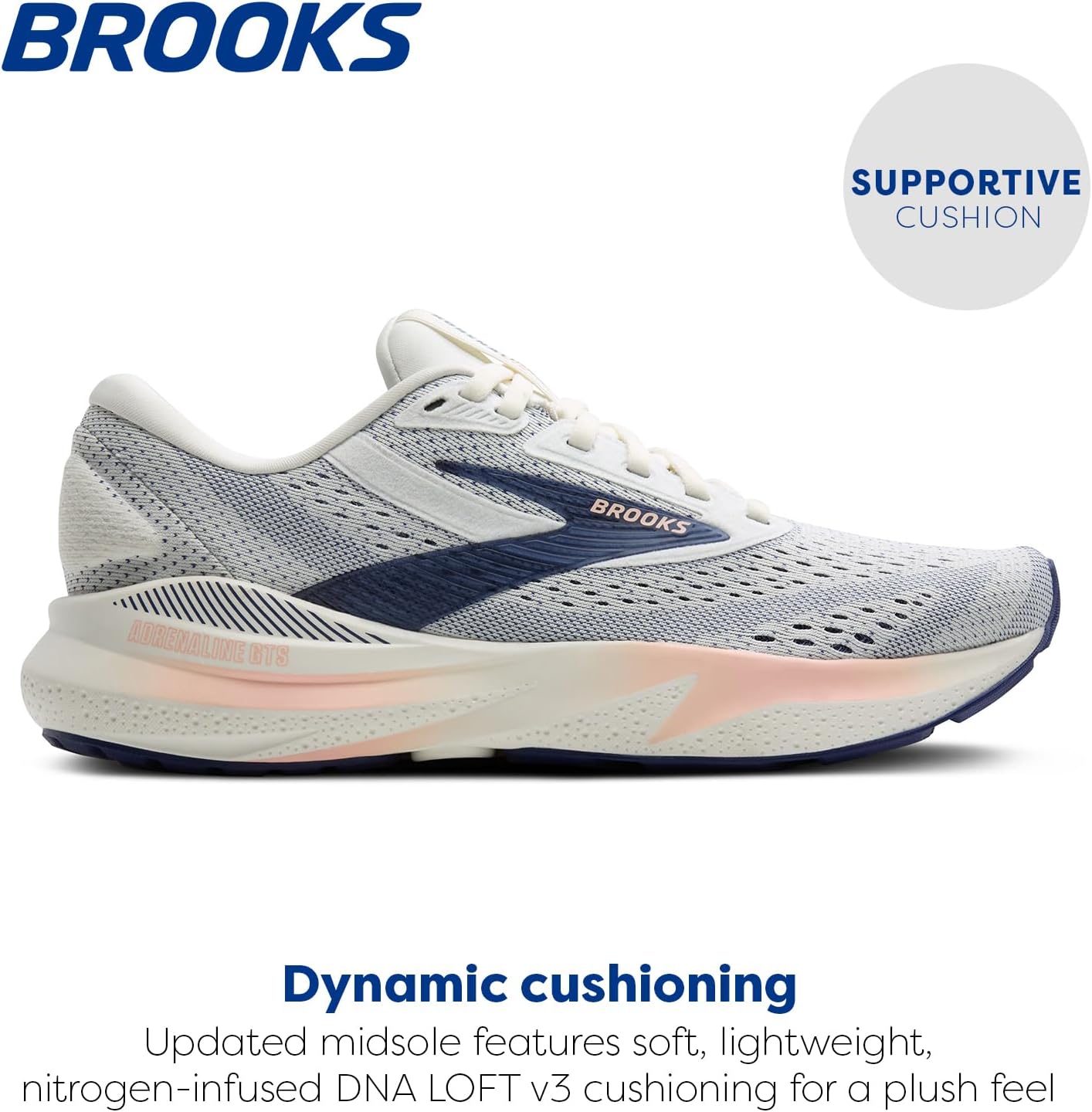 Brooks Womenu2019s Adrenaline GTS 24 Supportive Running Shoe