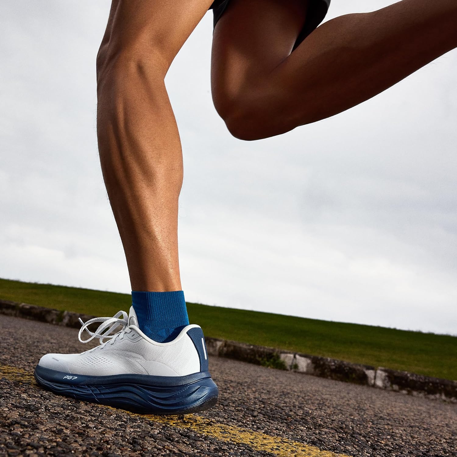 ANTA Menu2019s PG7 Running Shoes Cushioning Comfortable Breathable Athletic Workout Gym Cross Trainer Sports Sneakers