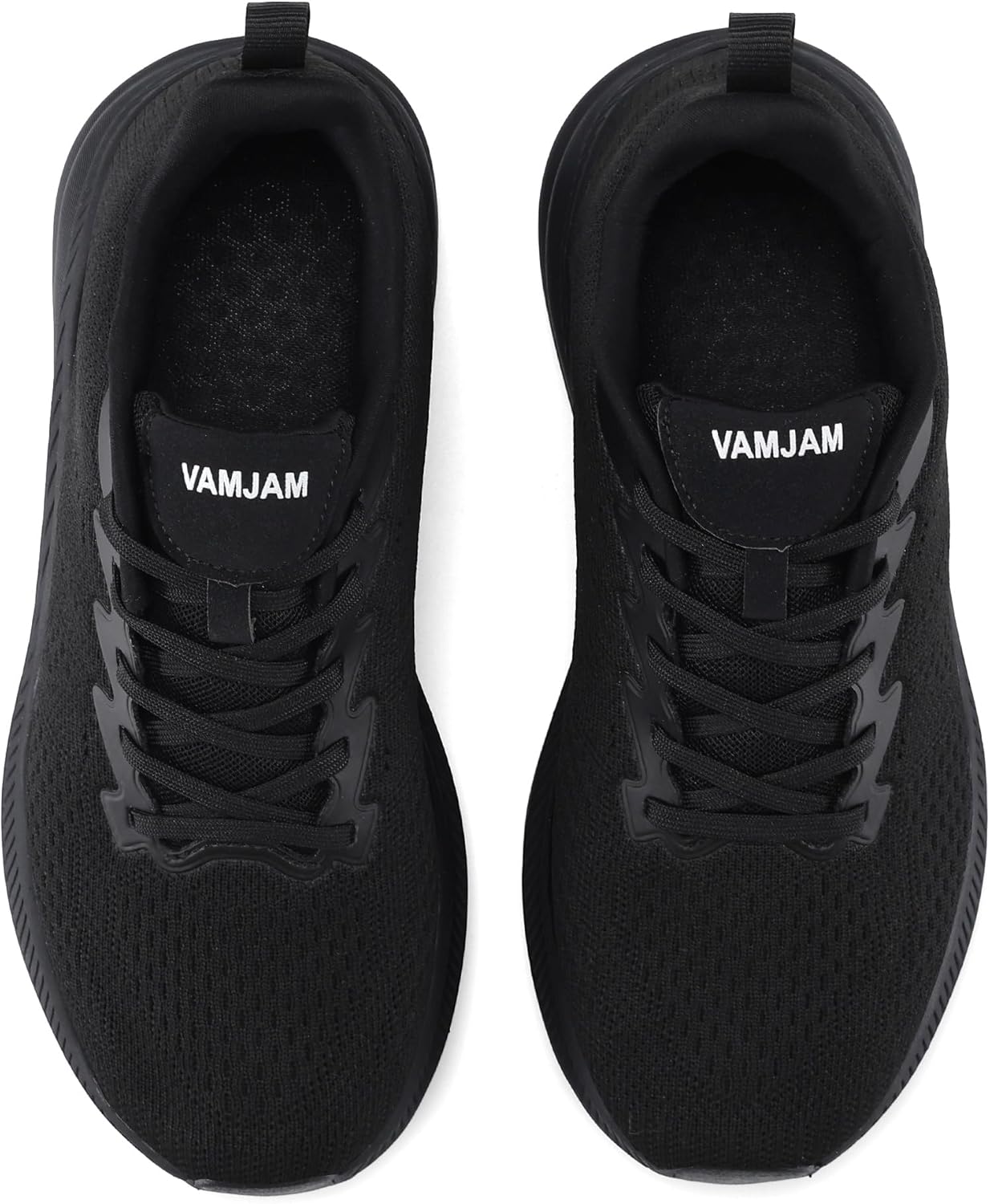 Alternative view of VAMJAM Men's Wide Running Shoes with Wide Toe Box Slip On Cushioned Breathable Athletic Tennis Sneakers Comfortable Lightweight Casual Walking Shoes