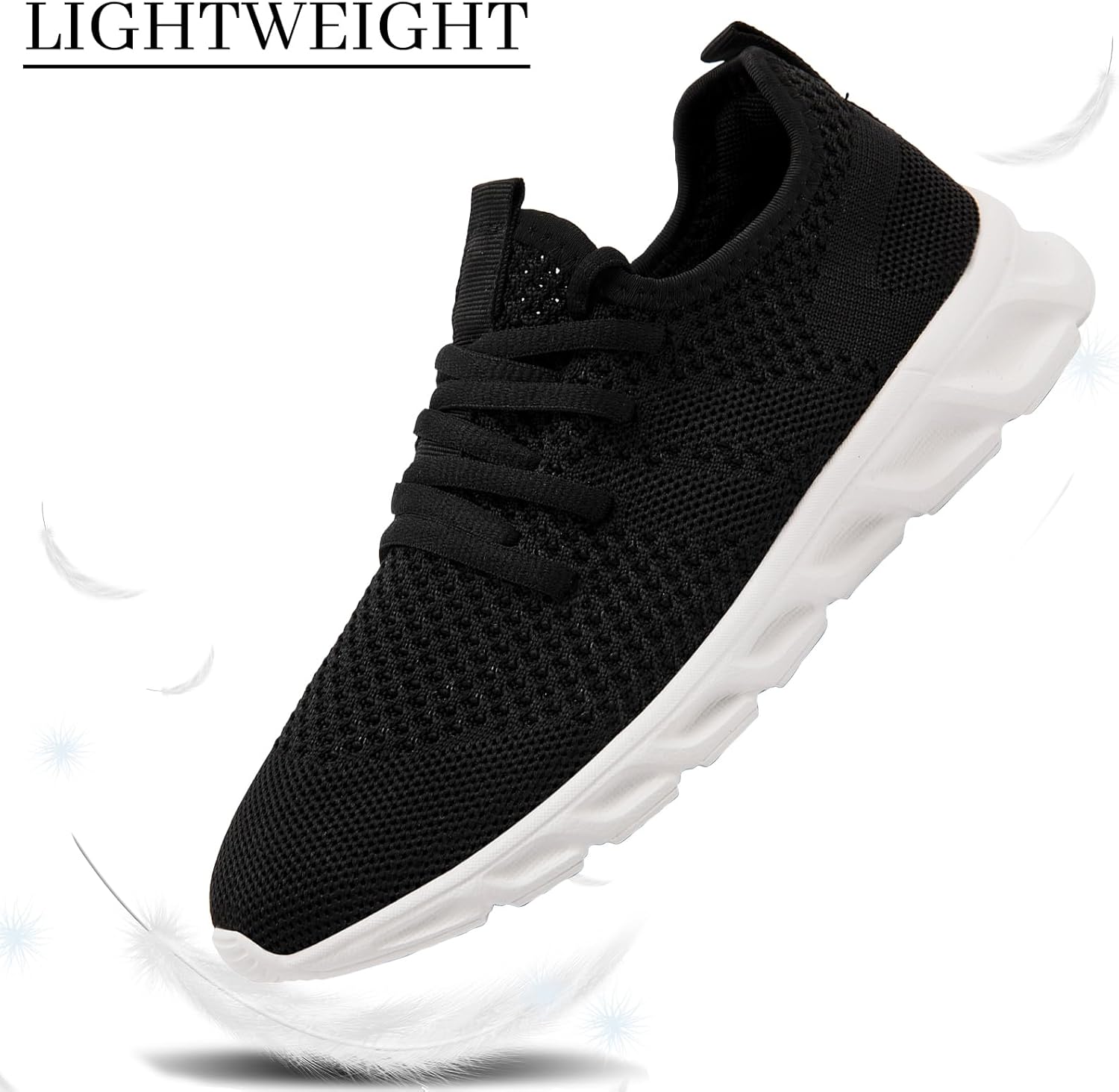 CMNZHK Mens Running Shoes Walking Tennis Sneakers Gym Workout Lightweight Breathable Athletic Shoes Non Slip Jogging Casual Fashion Sport Shoe