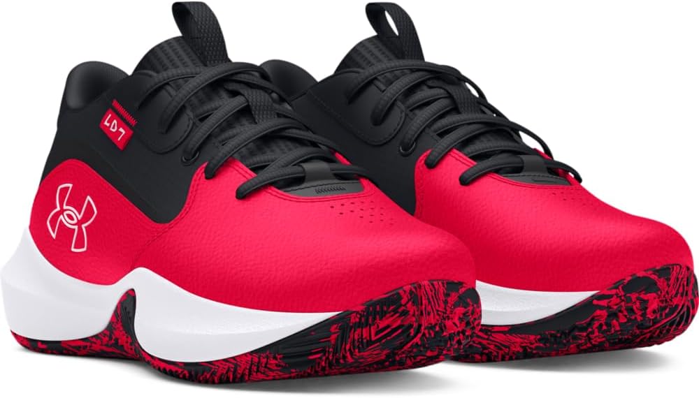 Under Armour Kids' Pre School Lockdown 7 Basketball Shoes