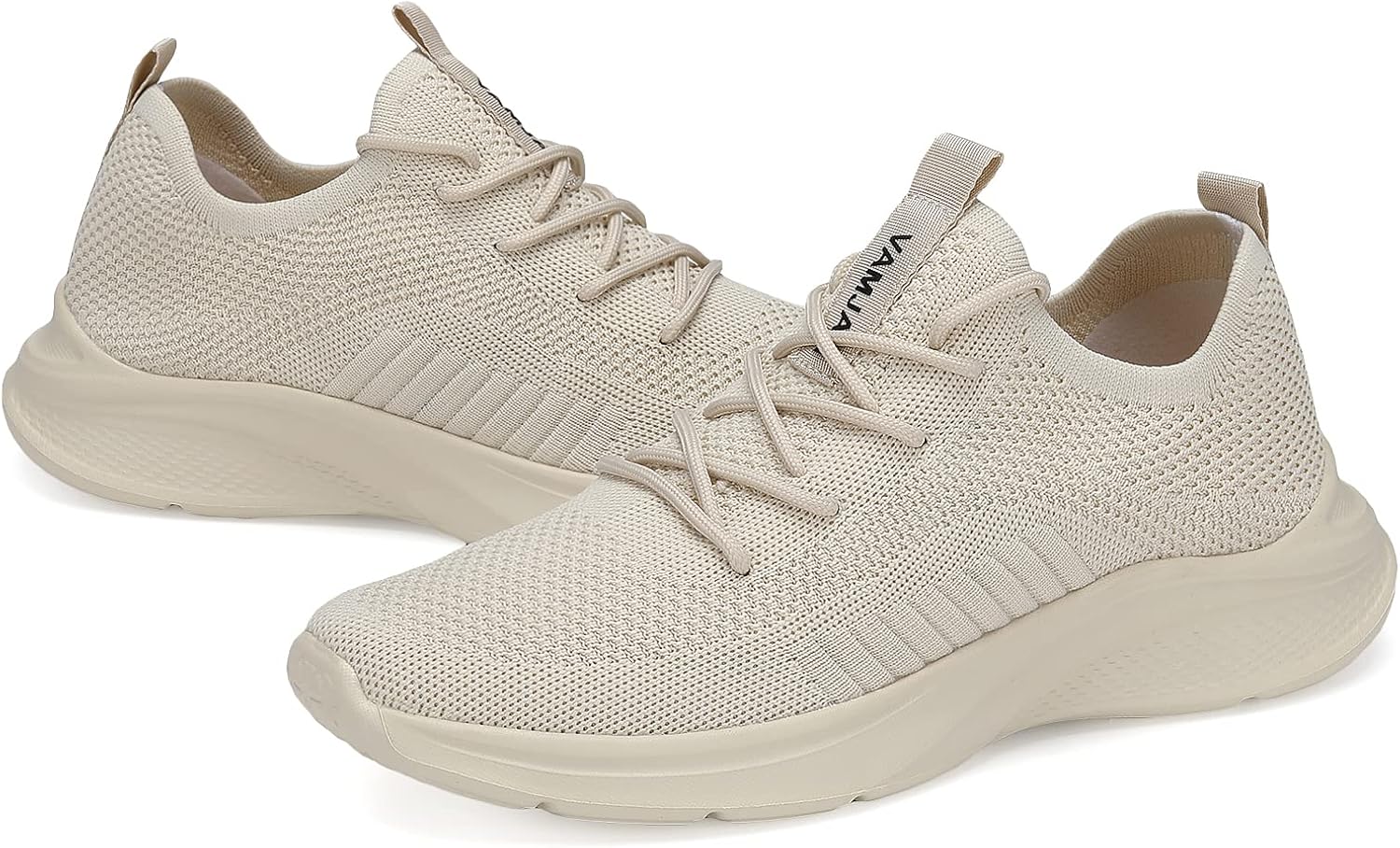 Alternative view of VAMJAM Men's Running Shoes Fashion Sneakers - Lightweight Breathable Flying Knitting Lace Up Mesh Walking Shoes Workout Casual Sports Shoes