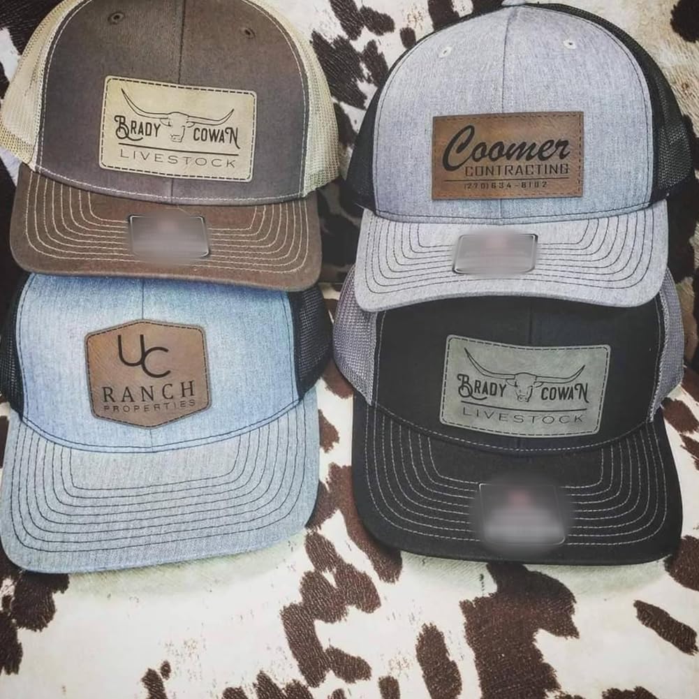 1pc 12" X 24"inch,Thick is 0.9MM Laserable Leatherette Sheet Patch with Adhesive,Custom Laser Engraving,UV Printing,Emboss,Deboss, Craft Supplies and Materials (Rustic/Silver) - Image 7