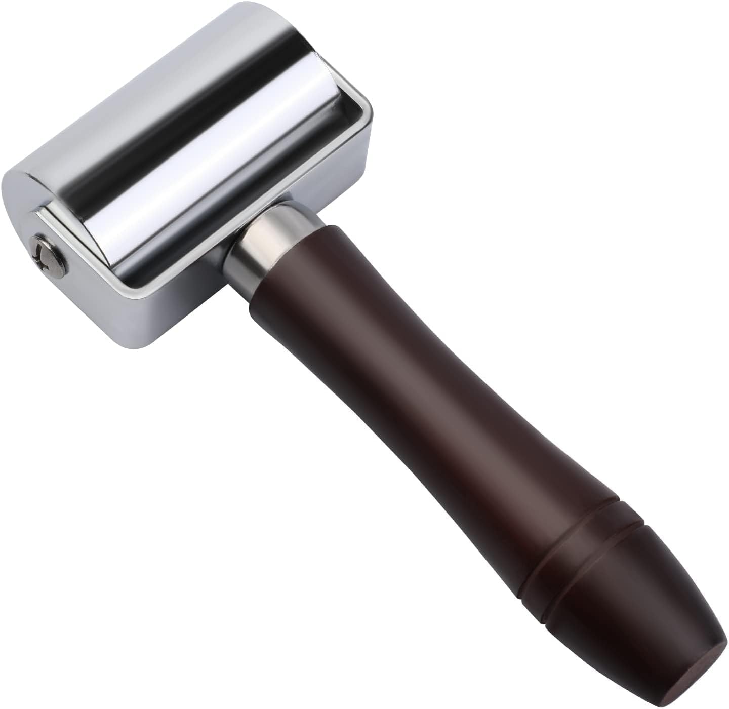 Mnuizu 26 mm+ 60mm Leather Press Edge Roller, Wooden Handle Leather Rolling Craft Roller, Seam Roller for Leather, Leather Edge Creaser, Leather Craft Laminating Tool for Leather Craft(Black) - Image 8