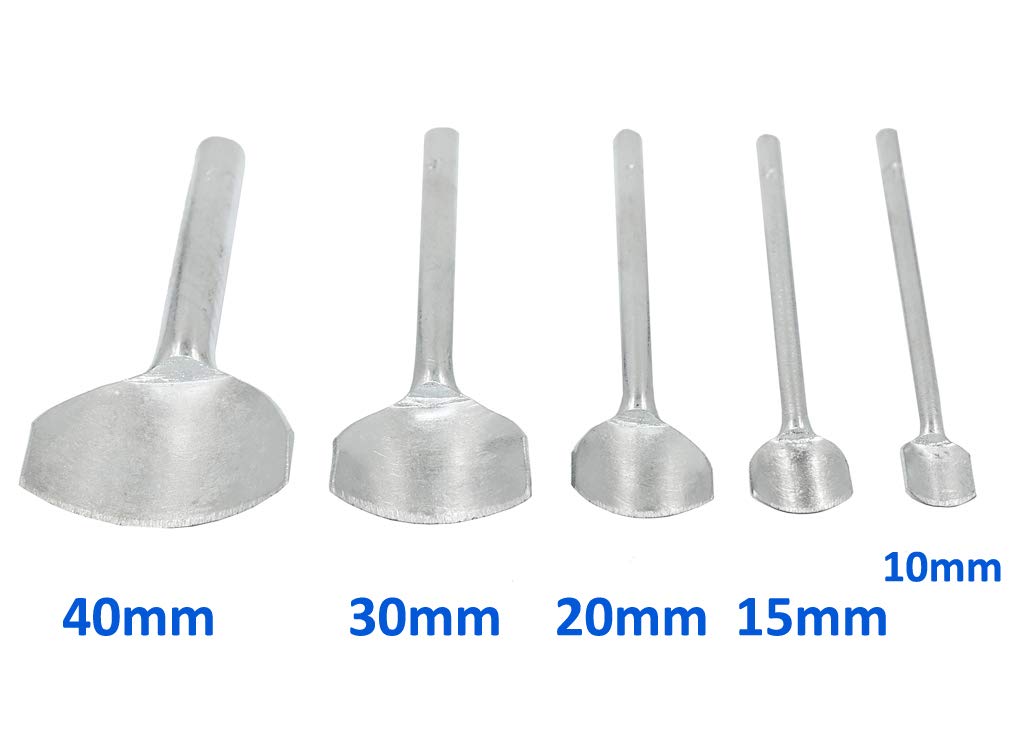 DGOL 5 Sizes Leather Arch Curve Cutter Craft Strap Belt DIY Arc Flatter Curve End Corner Plated Cutting Punch Tool Kit