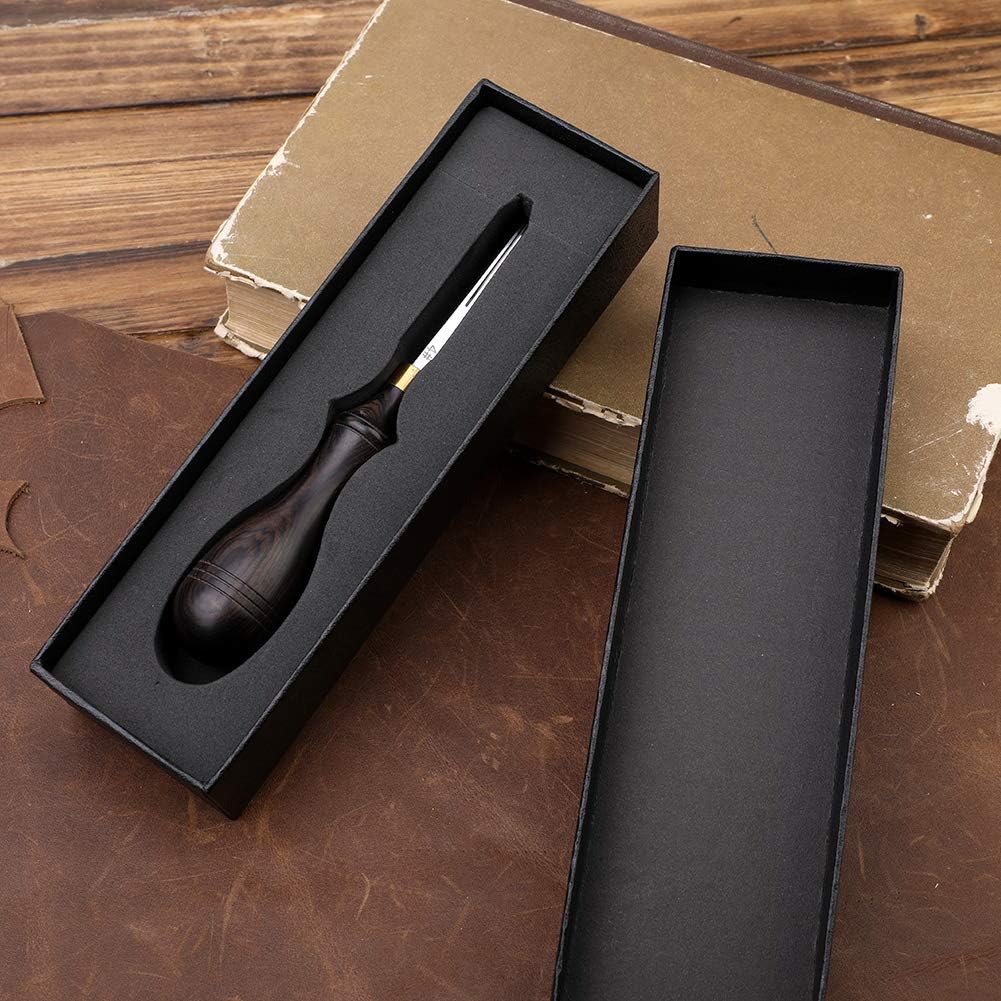 Alternative view of Leather Edge Bevelers, Edge Skiving Beveler 0.7mm, Leather Working Tools Skiver Tool for Leathercraft Working(4#)