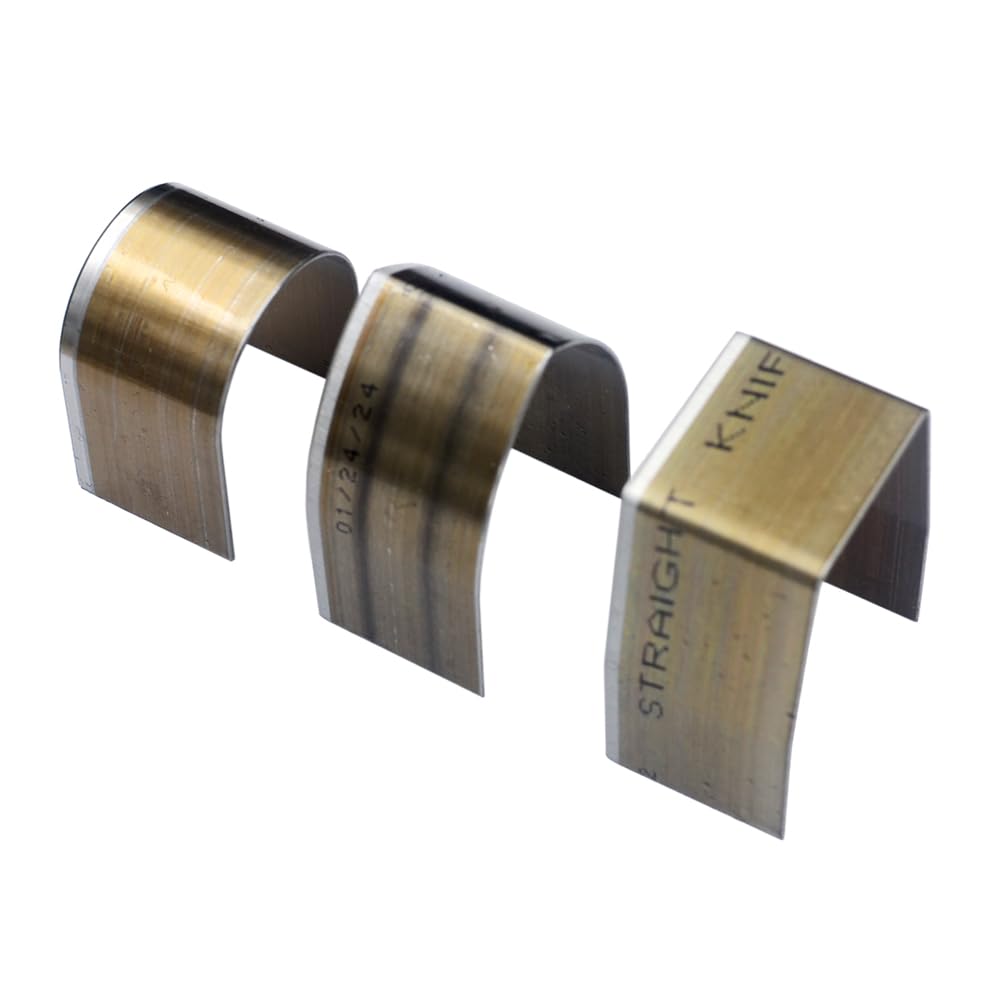 Alternative view of DGOL 18 Sizes Strap Belt Special Shape End Punch Cutter DIY Leather Corner Cutting Tool Mix Round, Pointed, Square Shape