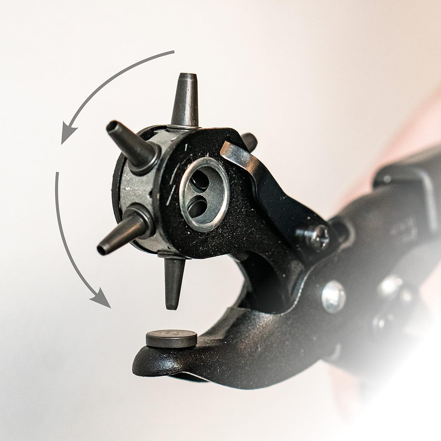 Alternative view of Leather Hole Punch - Made in Germany - Handheld Professional Tool for Leather Products Herm Sprenger