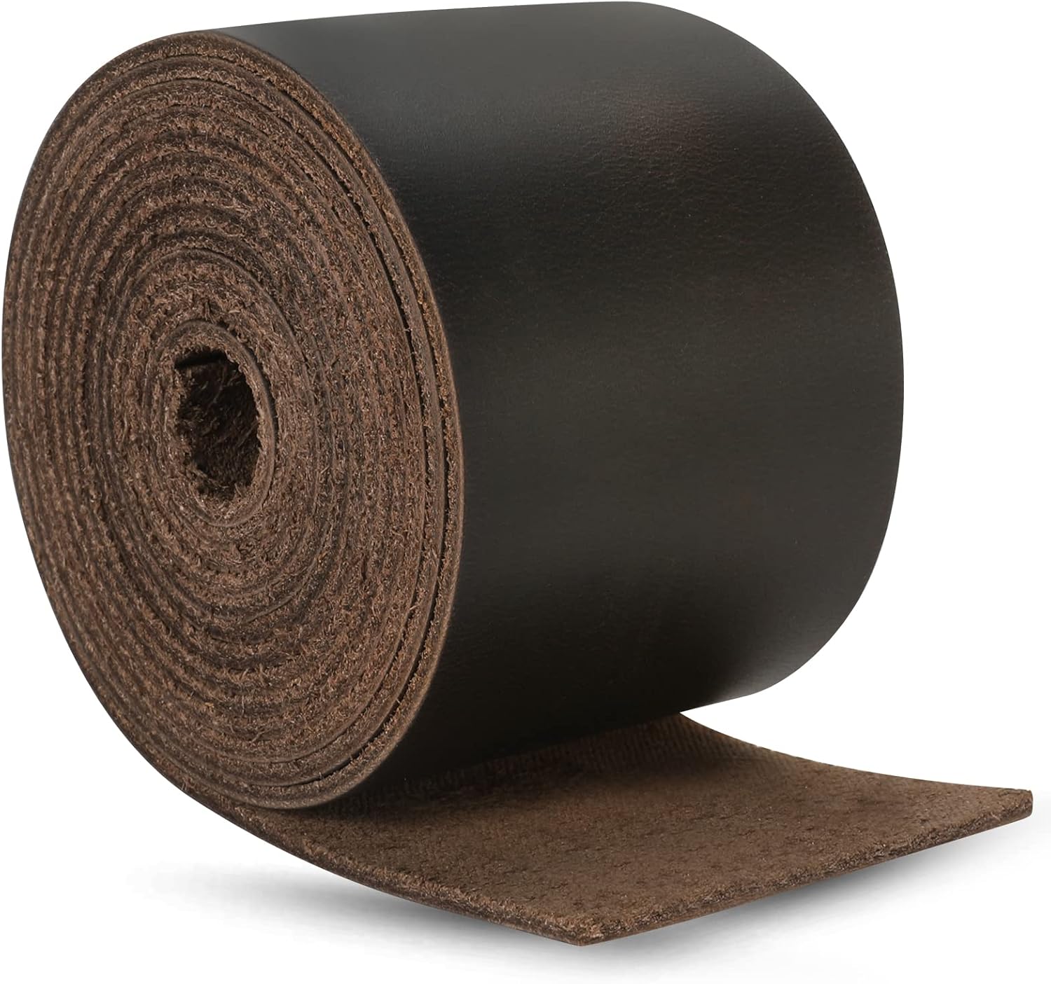 Ringsun 2 Inches Wide Flat Leather Straps for Crafts, Full Grain Leather Strips for Crafts, Tooling (2mm Thick 72.5 Inches Long Dark Brown) - Image 8