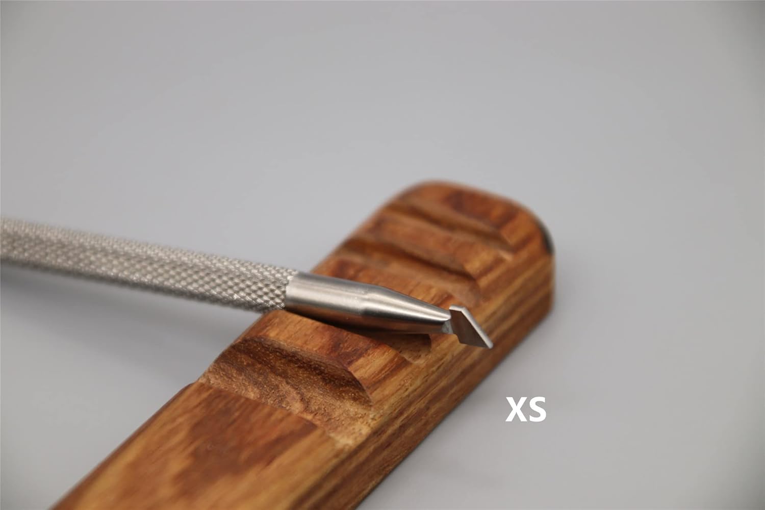 Leather Stamping Tool Beveling Undercut Beveler Stamps 304 Stainless Steel Carving DIY LeatherCrafts Tools (XS, 1pc) - Image 4