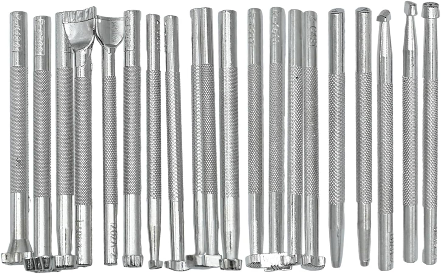 Alternative view of Zreneyfex 20 Pcs Leather Stamping Tools Special Shape Different Patterns for Carving Craft Leather Working Professional