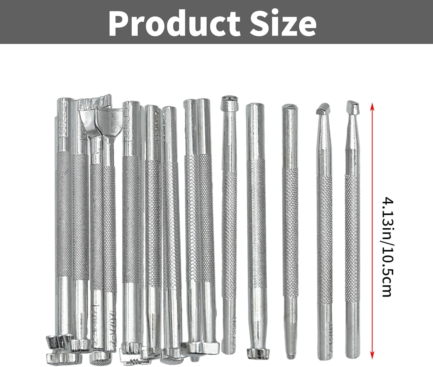 Zreneyfex 20 Pcs Leather Stamping Tools Special Shape Different Patterns for Carving Craft Leather Working Professional - Image 3