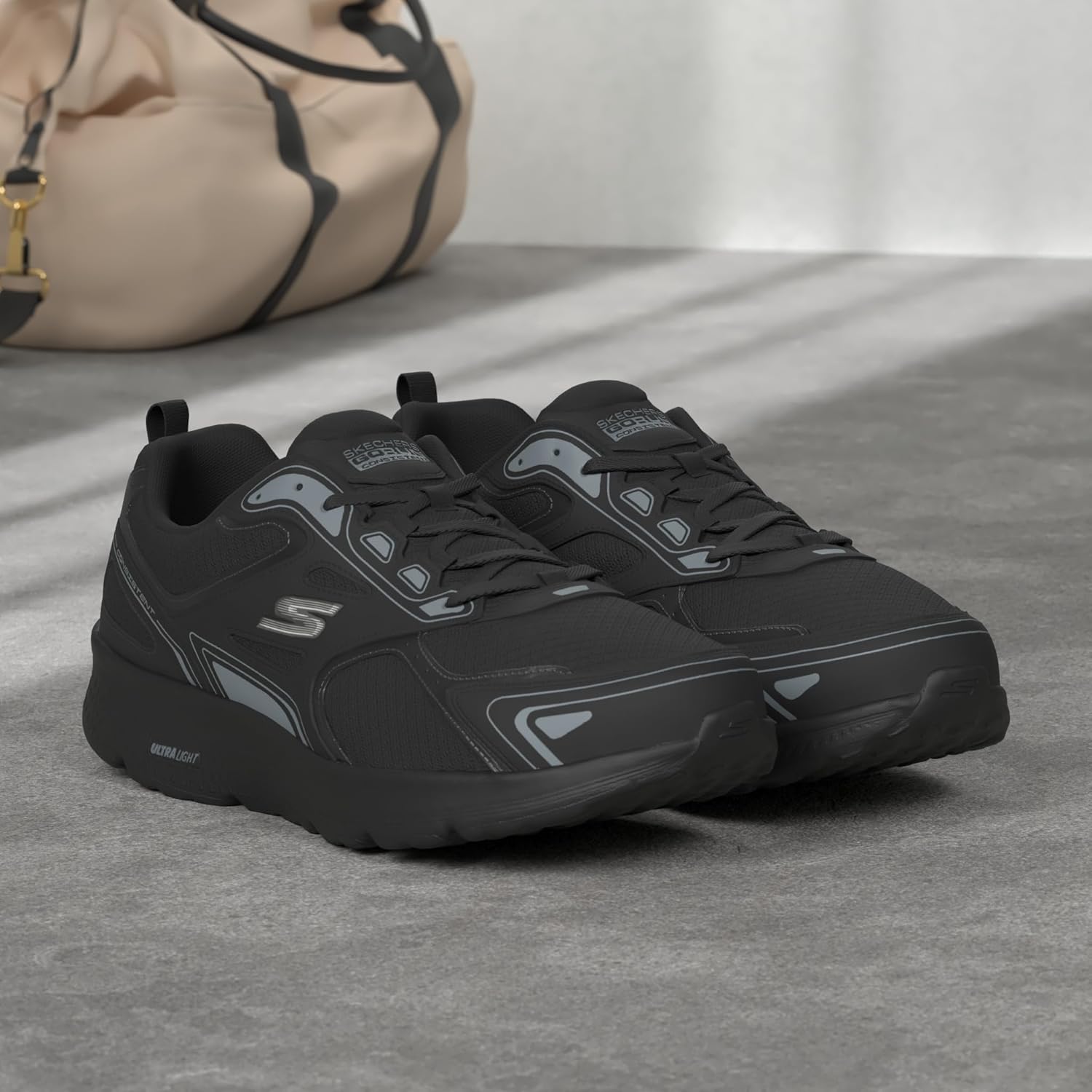 Skechers Men's Go Run Consistent Air Cooled Foam Athletic Sneakers