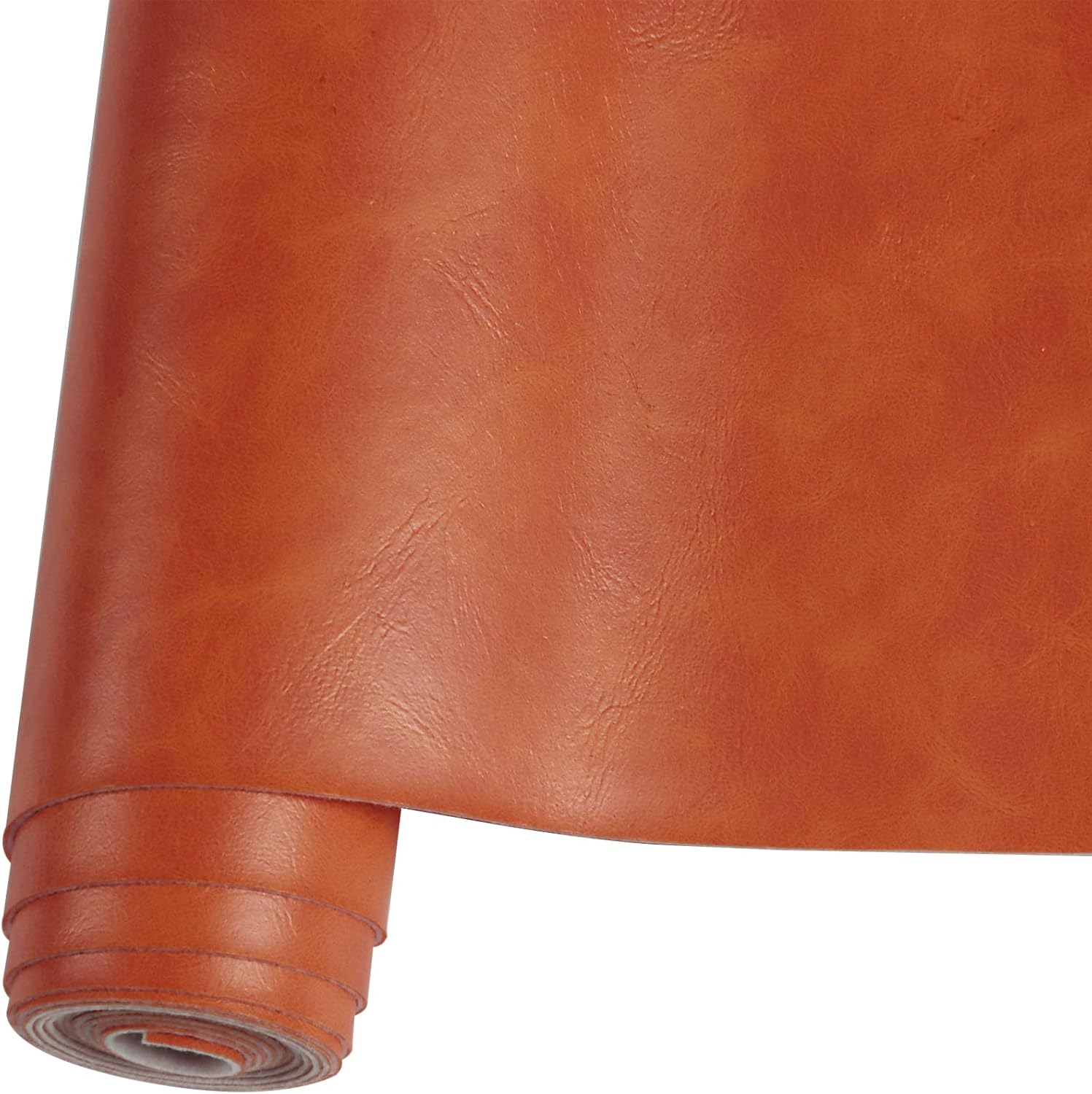 Smooth Solid Color Dark Brown Faux Leather Roll 12"X53"(30cmX135cm), Material for Making Crafting,Making Handicrafts,Leather Earrings, Bows, DIY Sewing (Dark Brown) - Image 8