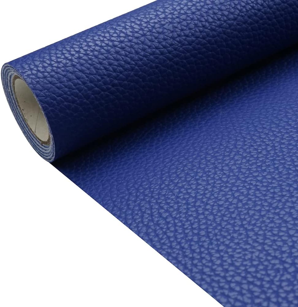 Orange Litchi Texture PU Fabric Leather 11.8x53.14 Inch(30x135 CM) 1.13mm Thick Faux Synthetic Leather Material for Upholstery Crafts, DIY Sewings, Sofa, Handbag, Earrings, Hair Bows Decorations - Image 8