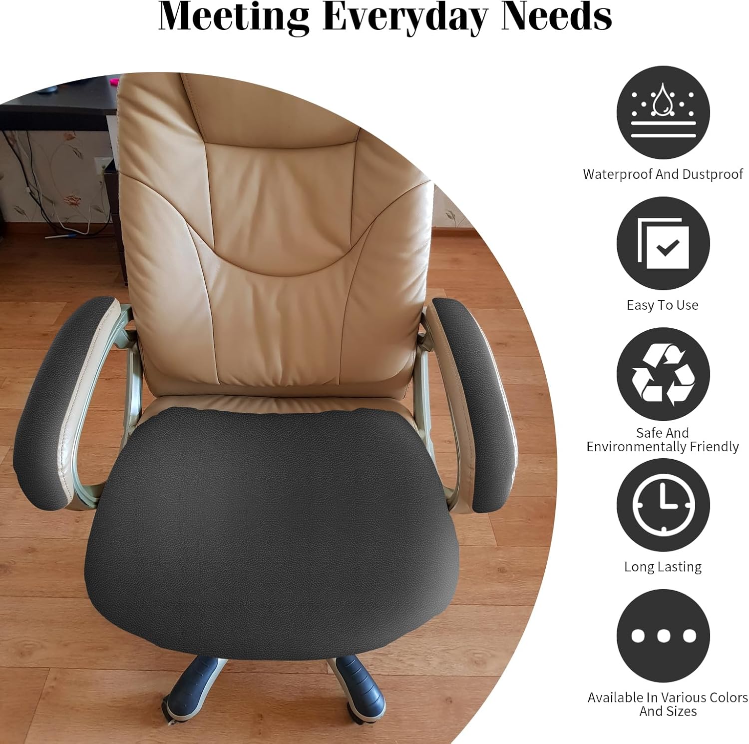 Alternative view of CHEIGHY Leather Repair Kit for Furniture - Advanced PU, Strong Self Adhesive Leather Repair Patch for Couch 3.9X79 inch Vinyl Repair Tape for Car Seat Upholstery Sofa Office Chair (Black)