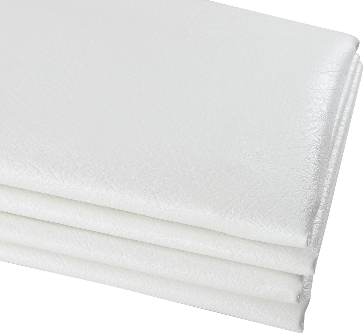 Picheng Soft Skin Grain Faux Leather Fabric, 54" x 36" Vinyl Upholstery Leather, Soft Touch Faux Leather Sheets for Furniture Cover Sofa Chairs,DIY Crafts (Black) - Image 7